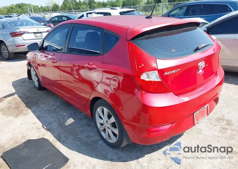 2012 Hyundai Accent Se z USA, uszkodzony, nr VIN KMHCU5AE1CU038046